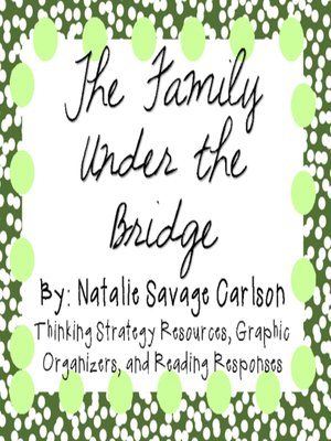 cover image of The Family Under the Bridge by Natalie Savage Carlson